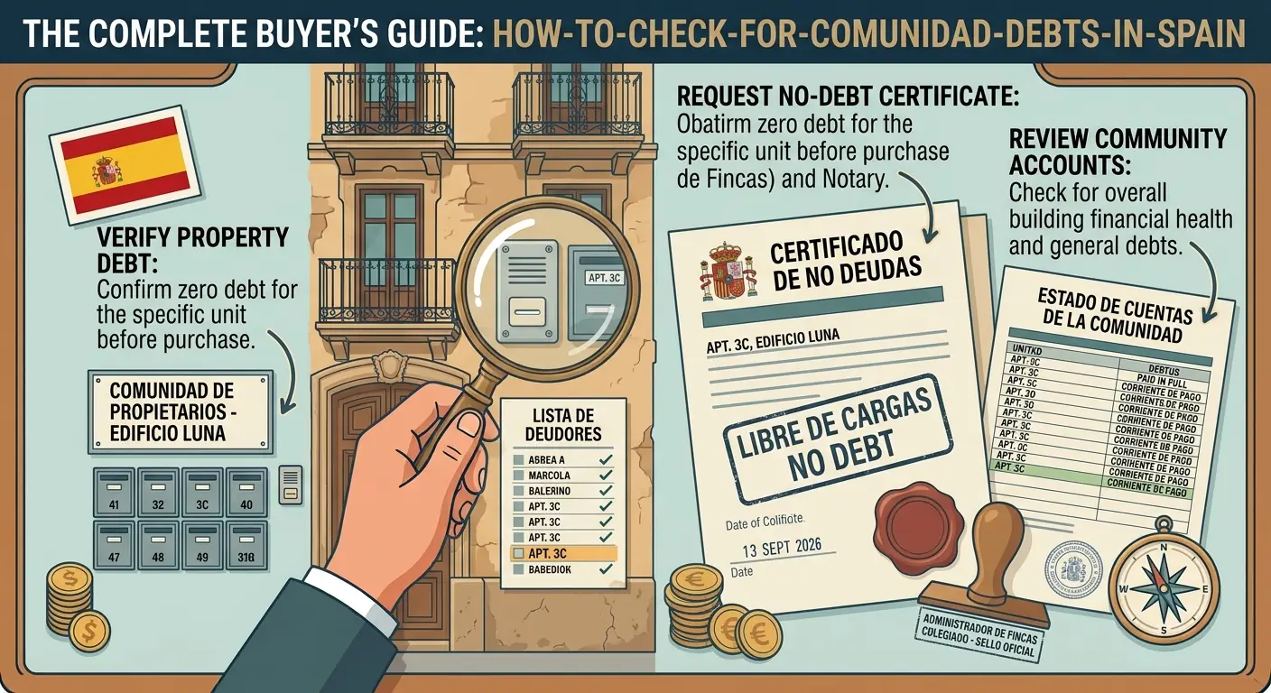 Cómo Comprobar Deudas con la Comunidad en España