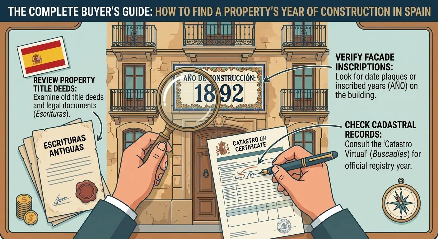Cómo Saber el Año de Construcción de una Vivienda en España